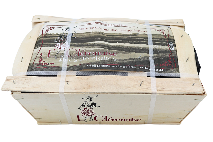 Huîtres Fines de Claires - Fines Claires "l'Oléronaise" M3 6pc
