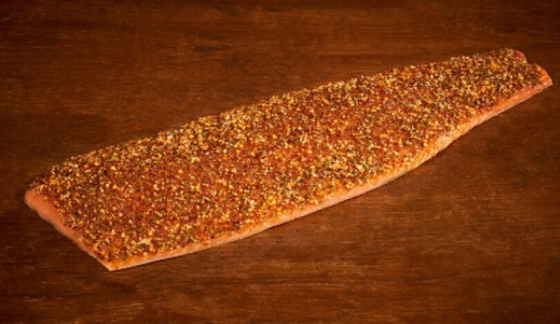 Saumon roti entier provençale +/-1,4kg [Prix au Kilo]