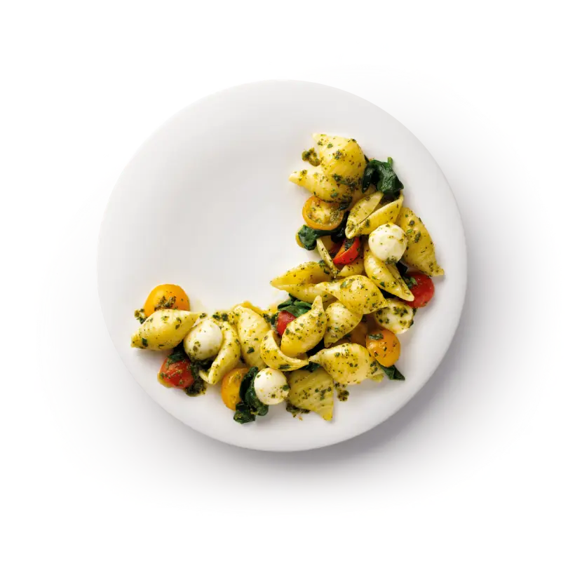 Salade de pates/pesto/epinards,tomate 1.25KG 