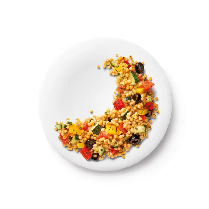 Salade avec perle couscous 1,25kg - Congelé