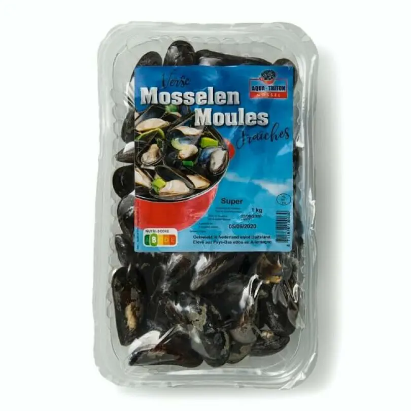 Moules zélandaises Golden 35-45/kg 1kg MOULICIOUS