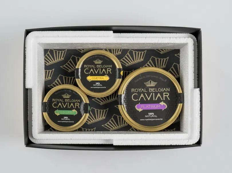 Emballage cadeau caviar GOURMET BOX RBC