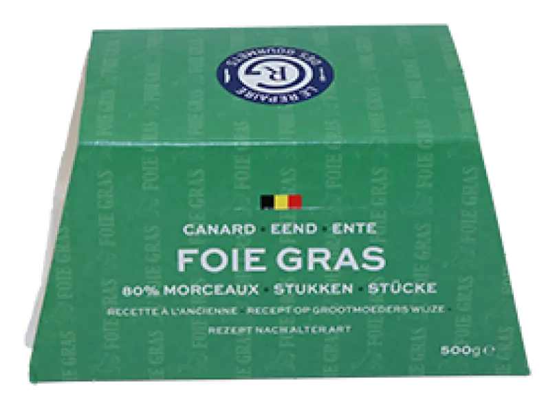 Foie gras de canard privilège 80% 500g