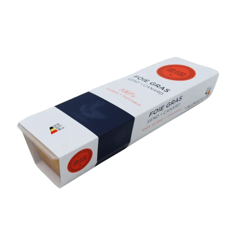 Bloc de foie gras 100% Delices Malysse 600G