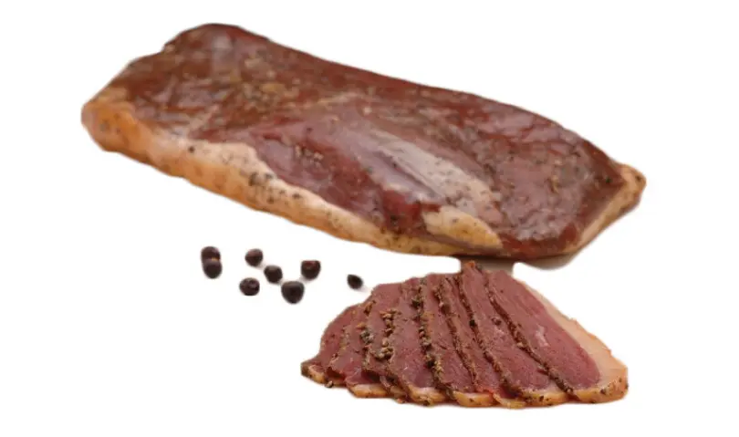 Magret de canard fumé entier +/-400G - (Vendu au Kilo) (Prix affiché au kilo) 