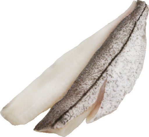 Filet d'aiglefin avec peau +/-200gr FRAIS Q*3Kg