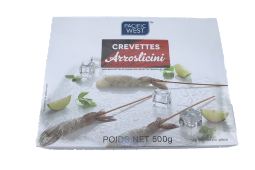 Crevettes Arrosticini (1pc cru/brochette)