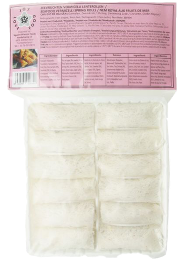 Rouleau vermicelle "Nem" fruits de mer - 12Pc - 1Kg (4x250gr)