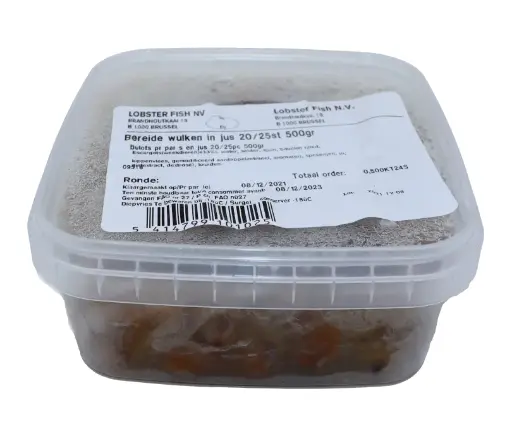 Bulots préparés en jus 20/25pc - 500gr - Congelé