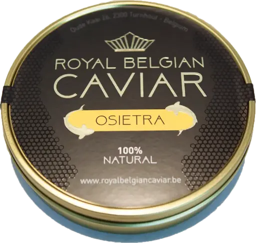 Caviar royal Belge Osietra 125gr