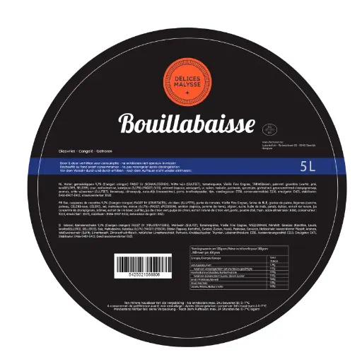 Bouillabaisse Gourmet 5L SURGELÉ