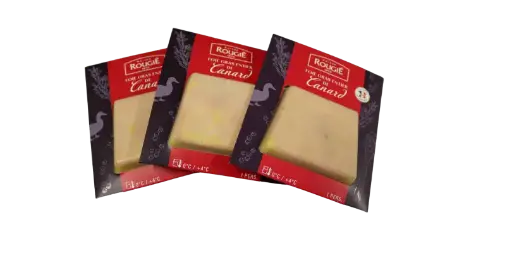 Foie Gras de Canard Rougié - 20 Tranches de 40gr (20X40Gr) - Surgelé 