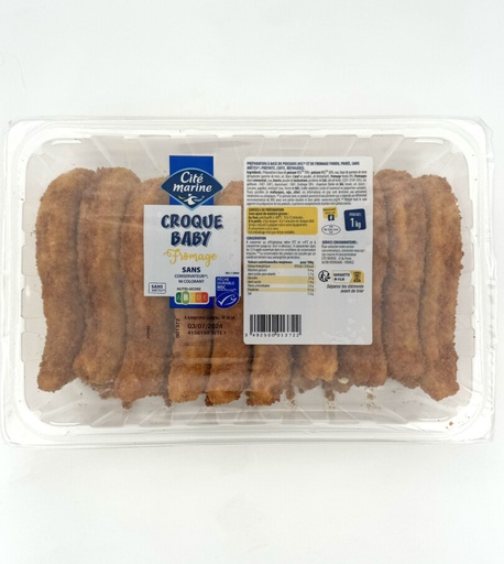 Croque baby Avec fromage 1kg FRAIS