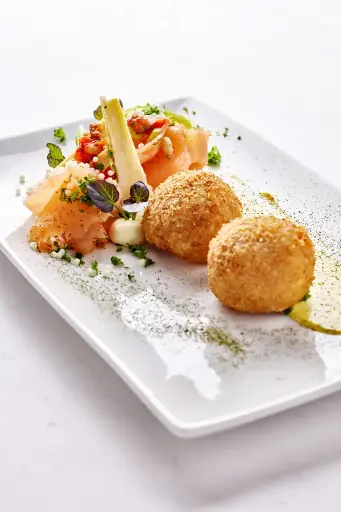 A.C. Apéro croquettes saumon +/-40pc 16gr SURGELÉ  