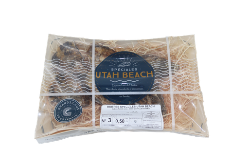 Huitres Normandie "Utah beach" N°4 24pc